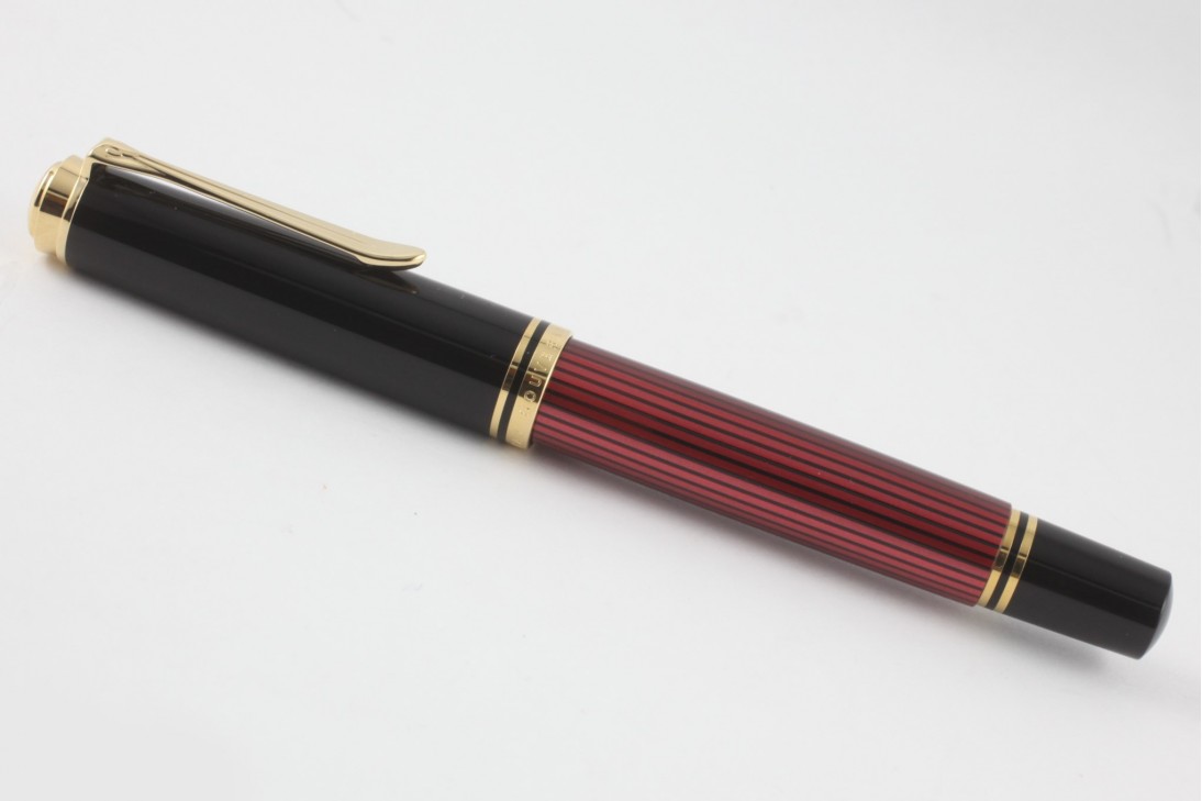 Pelikan Souveran M600 Red and Black Fountain Pen - New Logo