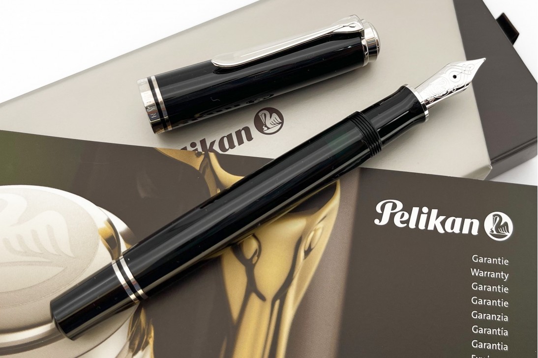 Pelikan Souveran M805 Black Fountain Pen - New Logo