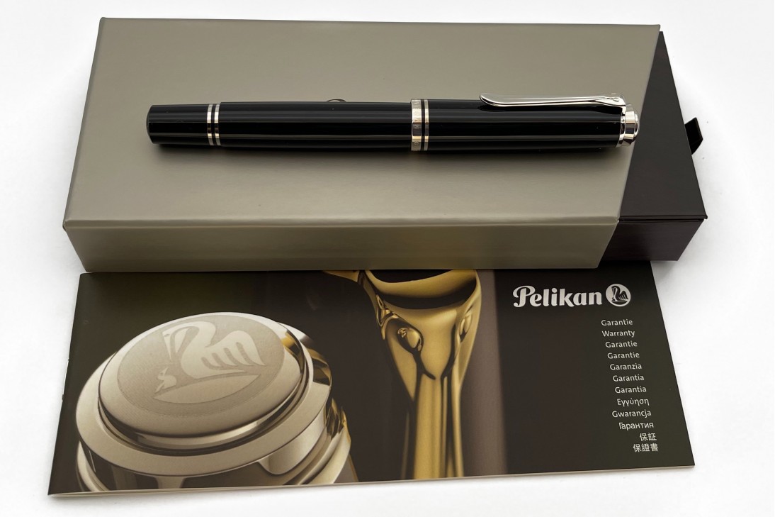 Pelikan Souveran M805 Black Fountain Pen - New Logo