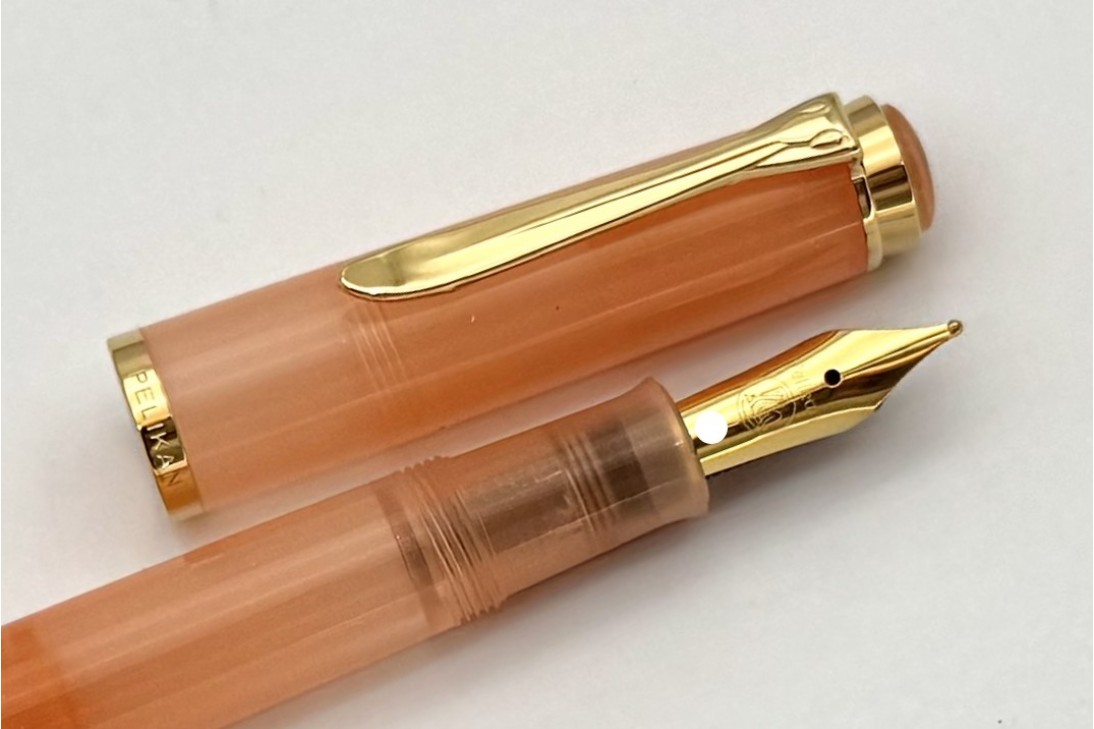 Pelikan Special Edition Classic M200 Apricot Fountain Pen Set