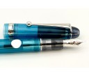 Pilot Custom 74 Transparent Turquoise Fountain Pen