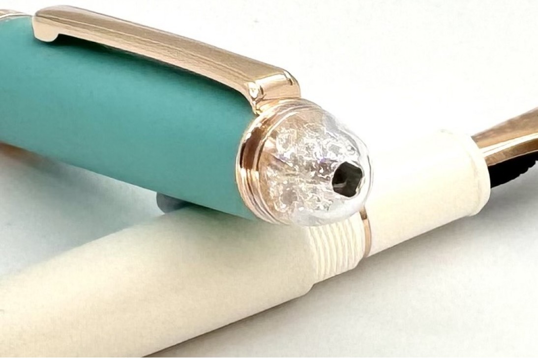 Platinum Limited Edition 3776 Century Shape of Heart Bluebird Fountain Pen