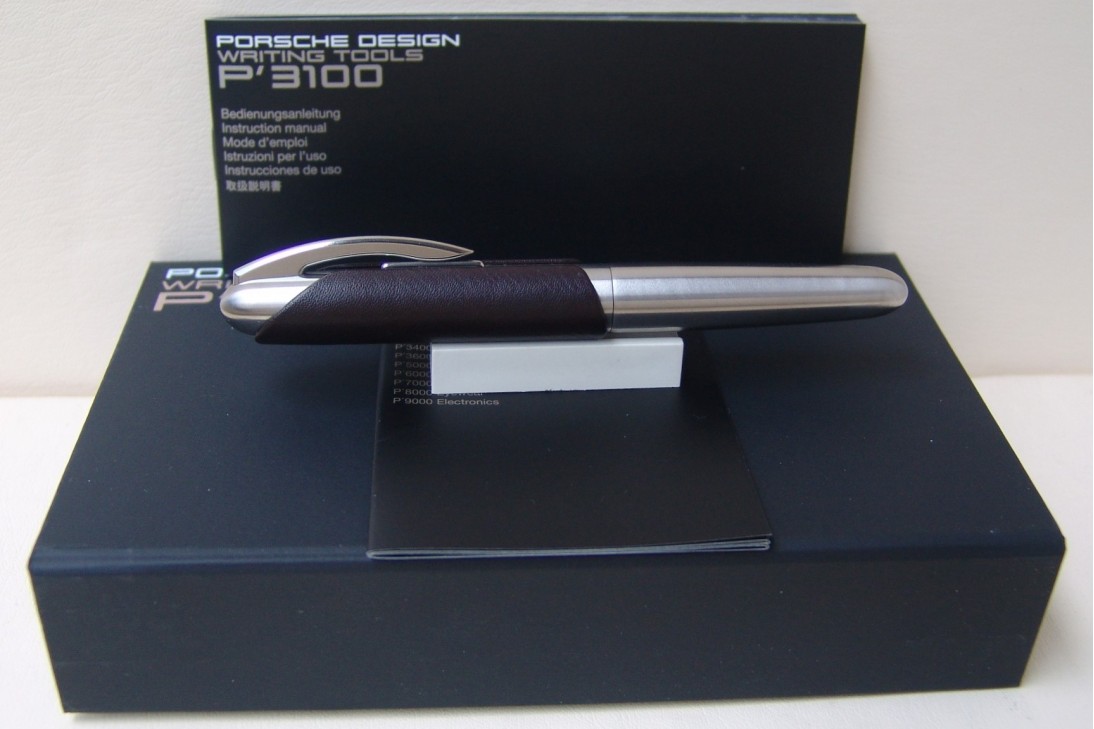 Porsche Design P3150 Leather Brown Fountain Pen