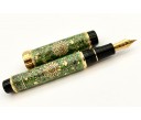 Sailor Arita Gen Emon Kiln Ouryokusai Kabuto Karakusa Arabesque Fountain Pen