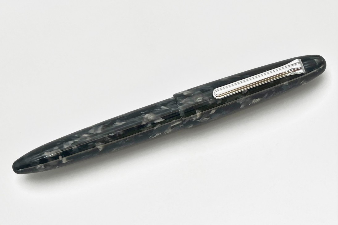 Sailor King of Pens Grey Mosaic Rhodium Trim Fountain Pen