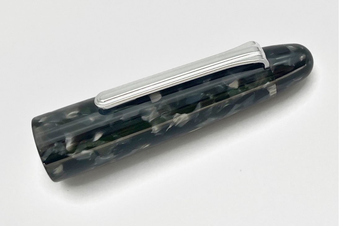 Sailor King of Pens Grey Mosaic Rhodium Trim Fountain Pen