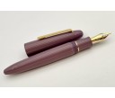 Sailor King of Pens Urushi Lilac Gold Trim Fountain Pen (New Nib Logo)