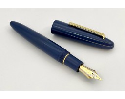 Sailor Special Edition King of Pens (KOP) Kaga Urushi Slate Blue Gold Trim Fountain Pen