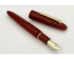Sailor Special Edition King of Pens (KOP) Kaga Urushi Wine Red Gold Trim Fountain Pen