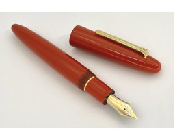 Sailor Special Edition King of Pens (KOP) Kaga Urushi Amber Gold Trim Fountain Pen