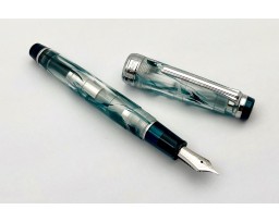 Sailor Bespoke Limited Edition ProGear Slim Veilio Blue Green Fountain Pen (21K nib)