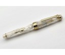 Sailor Bespoke Limited Edition ProGear Slim Veilio Pearl White Fountain Pen (21K nib)