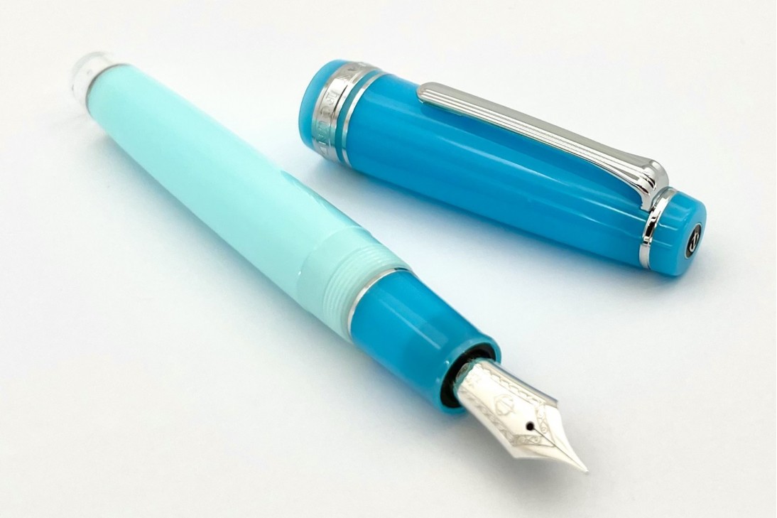 Sailor Cocktail Exclusive 2022 Limited Edition Pro Gear Blue Train Fountain Pen