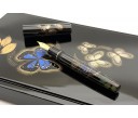 Sailor Limited Edition King of Pens (KOP) Chinkin Giant Purple Butterfly Fountain Pen