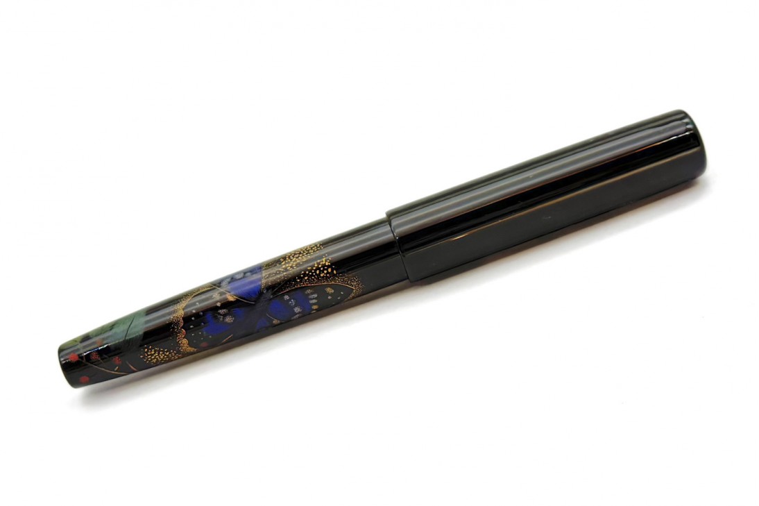 Sailor Limited Edition King of Pens (KOP) Chinkin Giant Purple Butterfly Fountain Pen