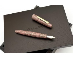 Sailor Limited Edition King of Pens (KOP) Ebonite Umesaki Naginata Togi Fountain Pen