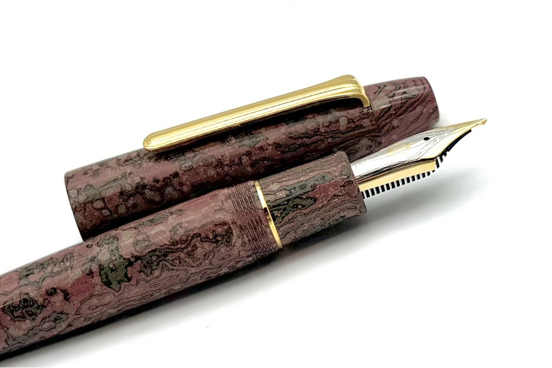 Sailor Limited Edition King of Pens (KOP) Ebonite Umesaki Naginata Togi Fountain Pen