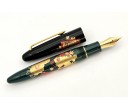 Sailor Limited Edition King of Pens (KOP) Maki-e Hanafuda Tsukimi-de-ippai Fountain Pen