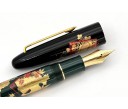 Sailor Limited Edition King of Pens (KOP) Maki-e Hanafuda Tsukimi-de-ippai Fountain Pen
