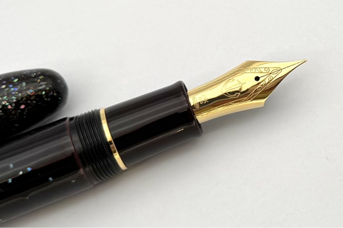 Sailor Limited Edition King of Pens (KOP) Tamenuri Raden Nami (Waves) Fountain Pen