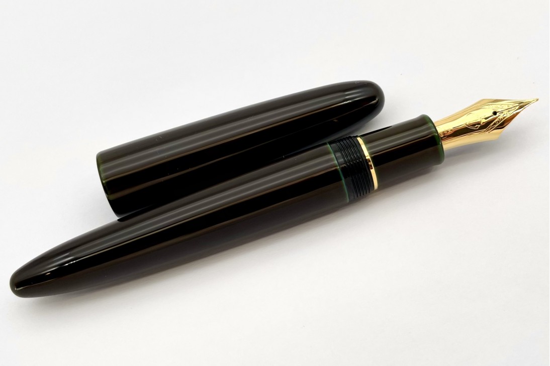 Sailor Limited Edition King of Pens Tamenuri Aodame Urushi Fountain Pen