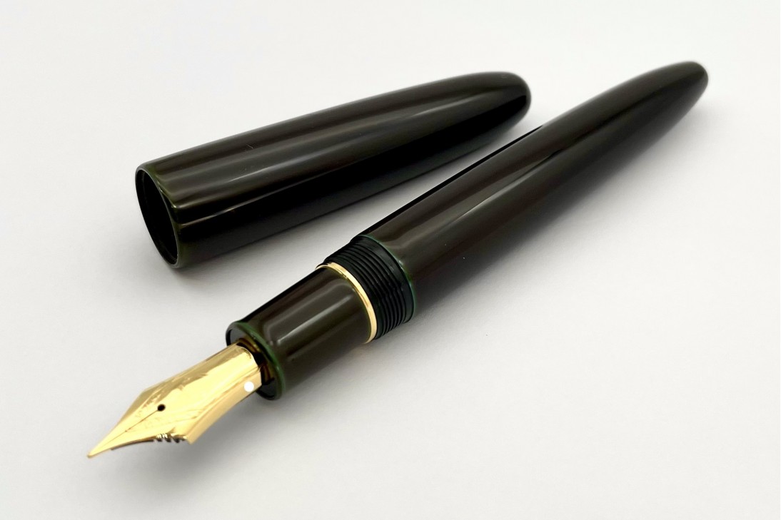 Sailor Limited Edition King of Pens Tamenuri Aodame Urushi Fountain Pen