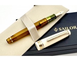 Sailor Limited Edition ProGear Slim Moroccan Mint Tea-Mint & Sugar Fountain Pen