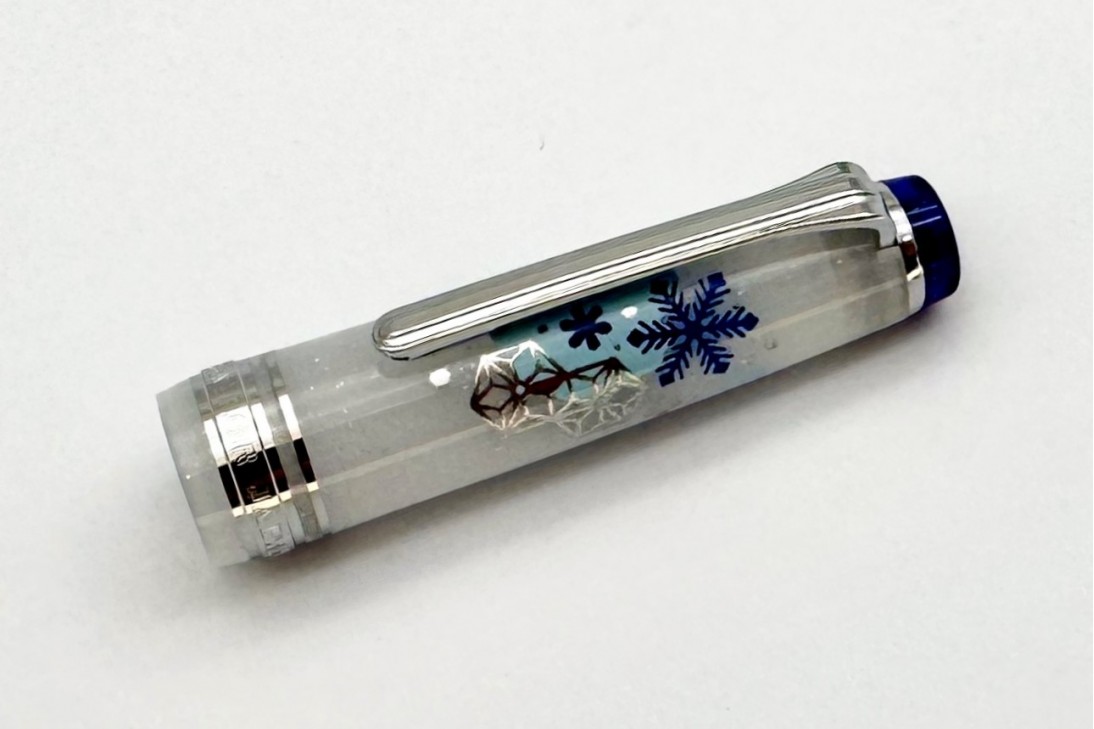 Sailor x Plus Limited Edition ProGear Slim First Snow Fountain Pen (MF Nib)