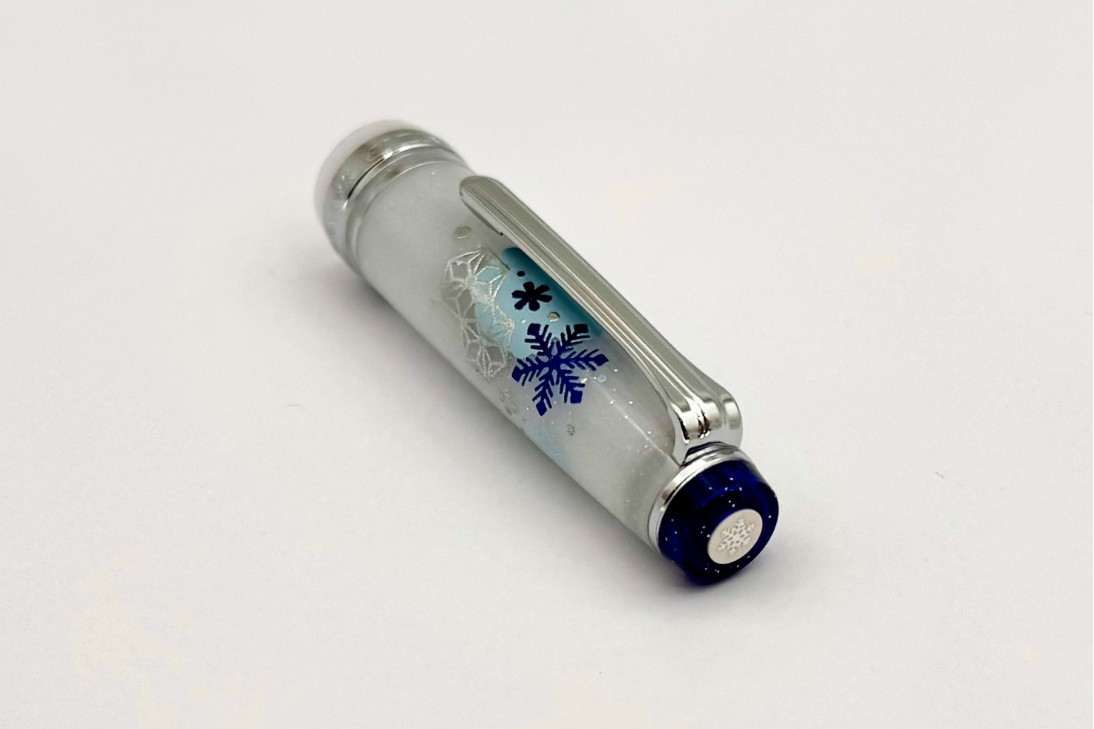 Sailor x Plus Limited Edition ProGear Slim First Snow Fountain Pen (MF Nib)