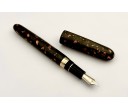 Sailor Nawate Haku-Chirashi Fountain Pen - Kaku, adorned with copper foil