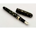 Sailor Nawate Haku-Chirashi Fountain Pen - Yoh, adorned with silver foil