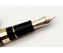 Sailor Nawate Haku-Chirashi Fountain Pen - Yoh, adorned with silver foil