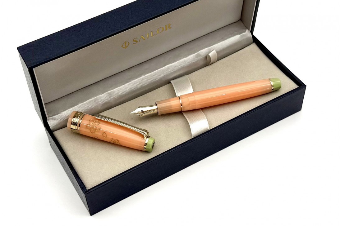 Sailor Progear Slim Japanese Scenery Hana-Ikada Fountain Pen