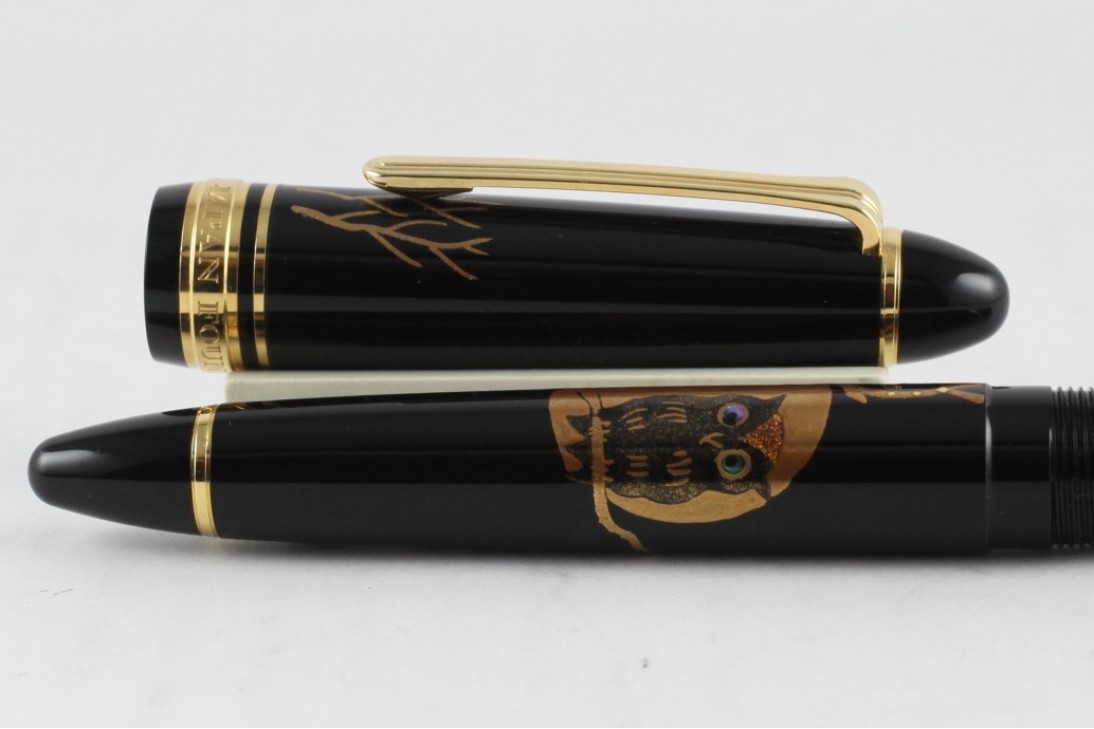 Sailor Standard Maki-e Owl Fountain Pen