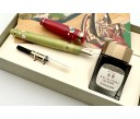 Sailor ProGear Slim Princess Raden Uguisu Fountain Pen Special Package Set