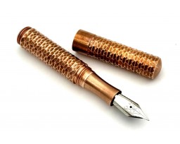 Schon DSGN Copper Faceted Pocket Six Fountain Pen