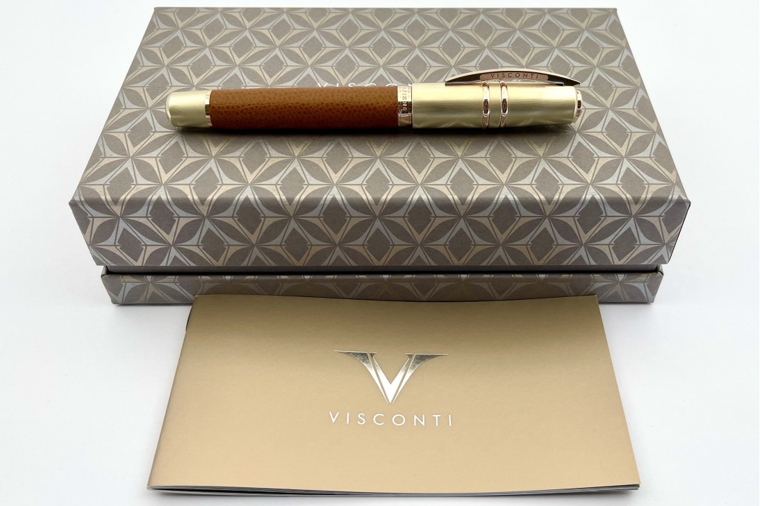 Visconti Homo Sapiens Dual Touch Cognac Fountain Pen