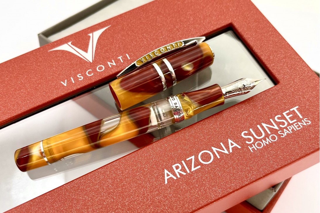 Visconti Limited Edition Homo Sapiens Arizona Sunset Fountain Pen