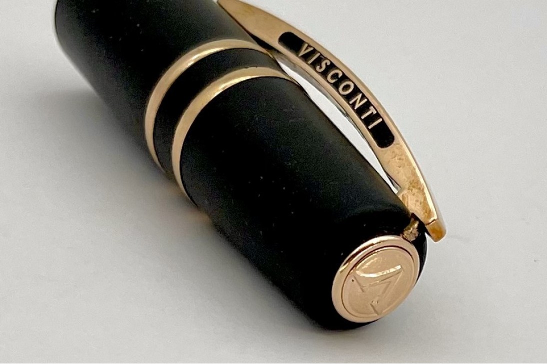 Visconti Limited Edition Homo Sapiens Travel Edition Lava Bronze Fountain pen and Inkwell