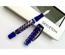 Visconti Limited Edition Skeleton Sapphire Blue Fountain Pen