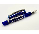 Visconti Limited Edition Skeleton Sapphire Blue Fountain Pen