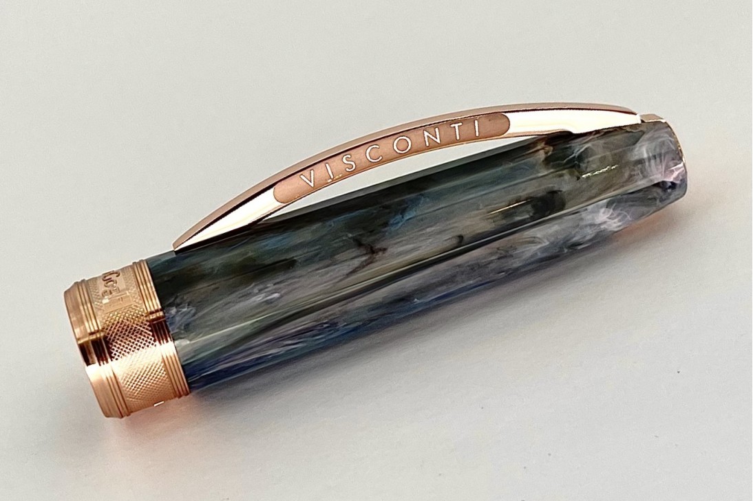 Visconti Van Gogh Orchard in Blossom Rose Gold Trim Roller Pen