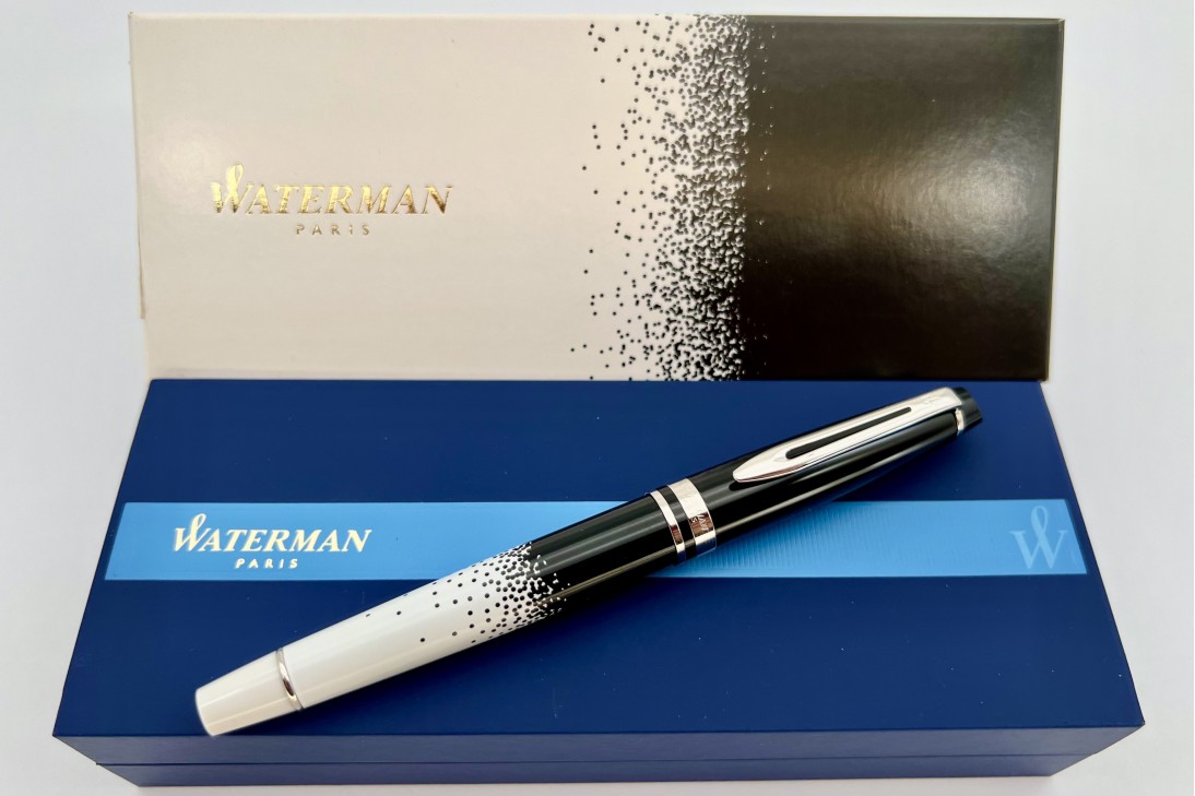 Waterman Expert Ombres Et Lumieres Chrome Trim Fountain Pen