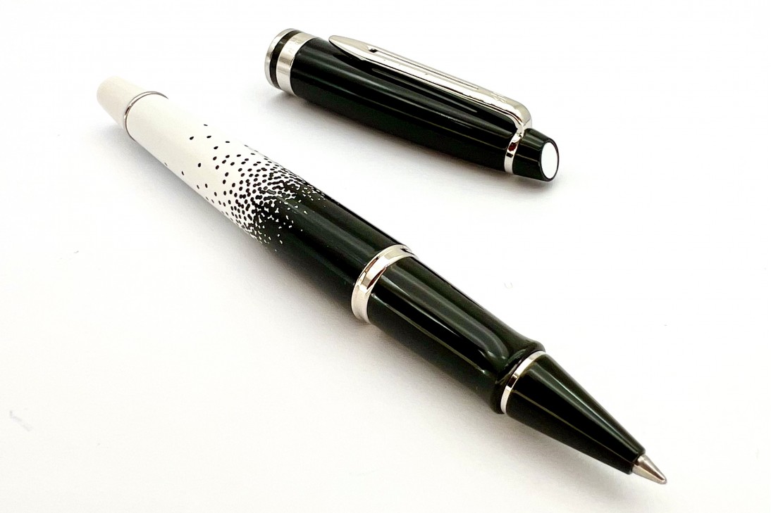 Waterman Expert Ombres Et Lumieres Chrome Trim Roller Ball Pen