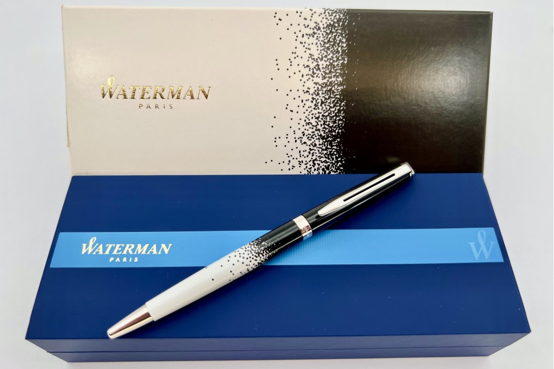 Waterman Hemisphere 10 Ombres Et Lumieres Chrome Trim Ball Pen