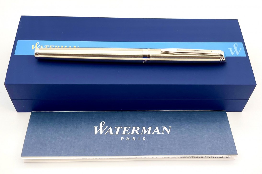 Waterman Hemisphere 10 Stainless Steel CT Roller Pen
