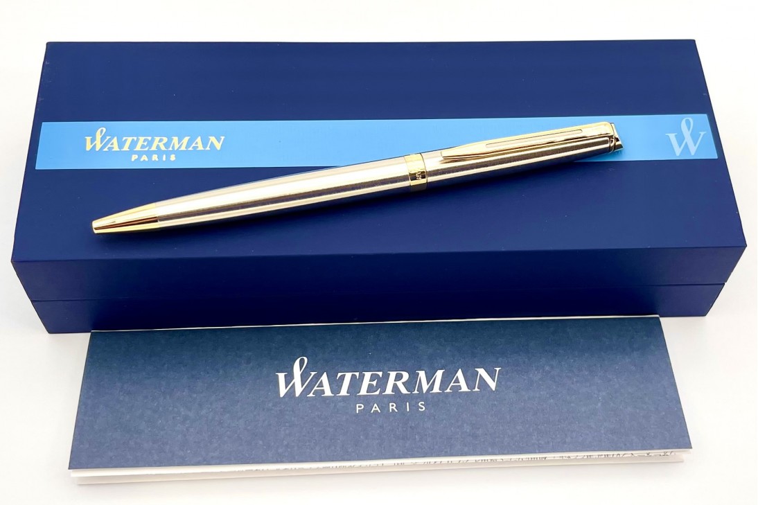 Waterman Hemisphere 10 Stainless Steel GT Ball Pen