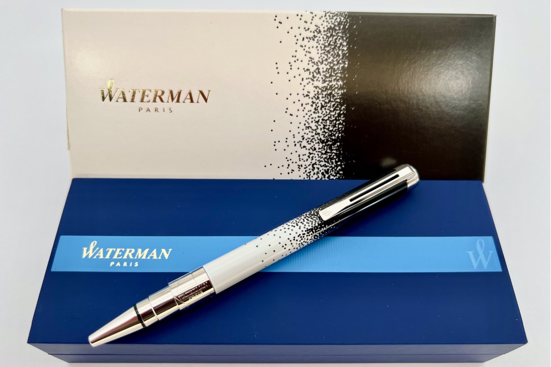 Waterman Perspective Ombres Et Lumieres Chrome Trim Ball Pen