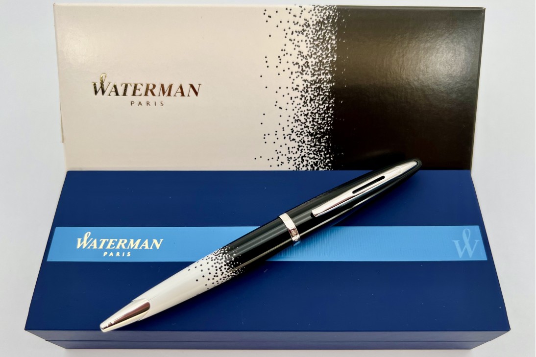 Waterman Carene Ombres Et Lumieres Chrome Trim Ball Pen