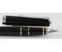 Pilot Falcon Black Metal Fountain Pen
